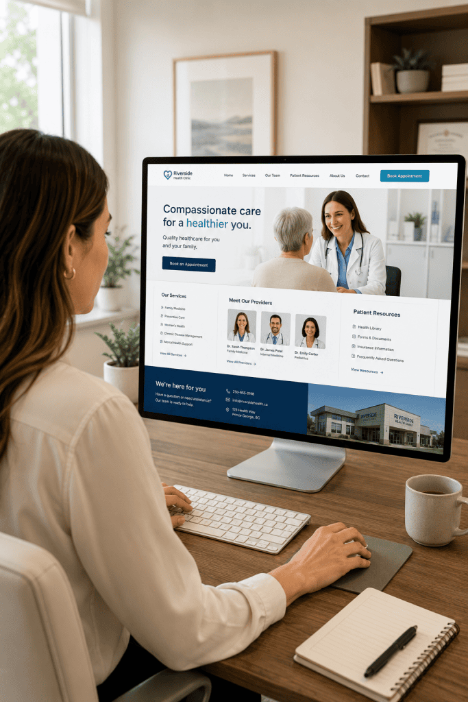 Healthcare Website Design